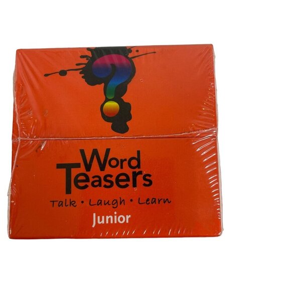 WordTeasers Junior Educational Card Conversation Starters Grades 4-6 Vocabulary - Picture 1 of 7